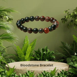 Purohitmoshay Certified Natural Bloodstone Bracelet