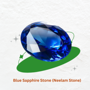 Purohitmoshay Certified Natural Blue Sapphire (Neelam)