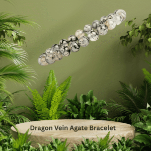 Purohitmoshay Certified Dragon Vein Agate Bracelet