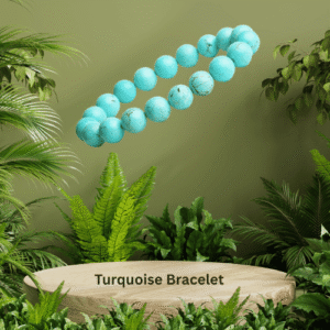 Purohitmoshay Certified Natural Turquoise (Firoza) Bracelet